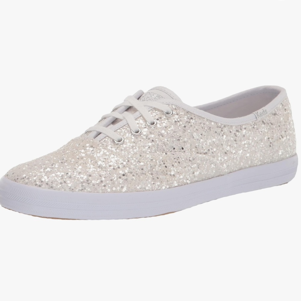 Keds Champion sneakers from Kate Spade - white glitter size 7.5